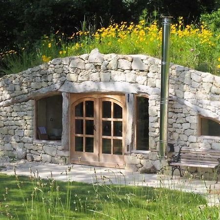 Maison Terre Les Cabanes De Fallot - Sauna Bain-Froid Piscine Naturelle L'isle-Bouzon Екстериор снимка